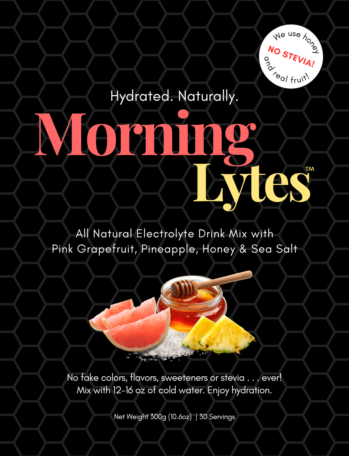 MorningLytes | Whole Food Electrolyte Drink Mix